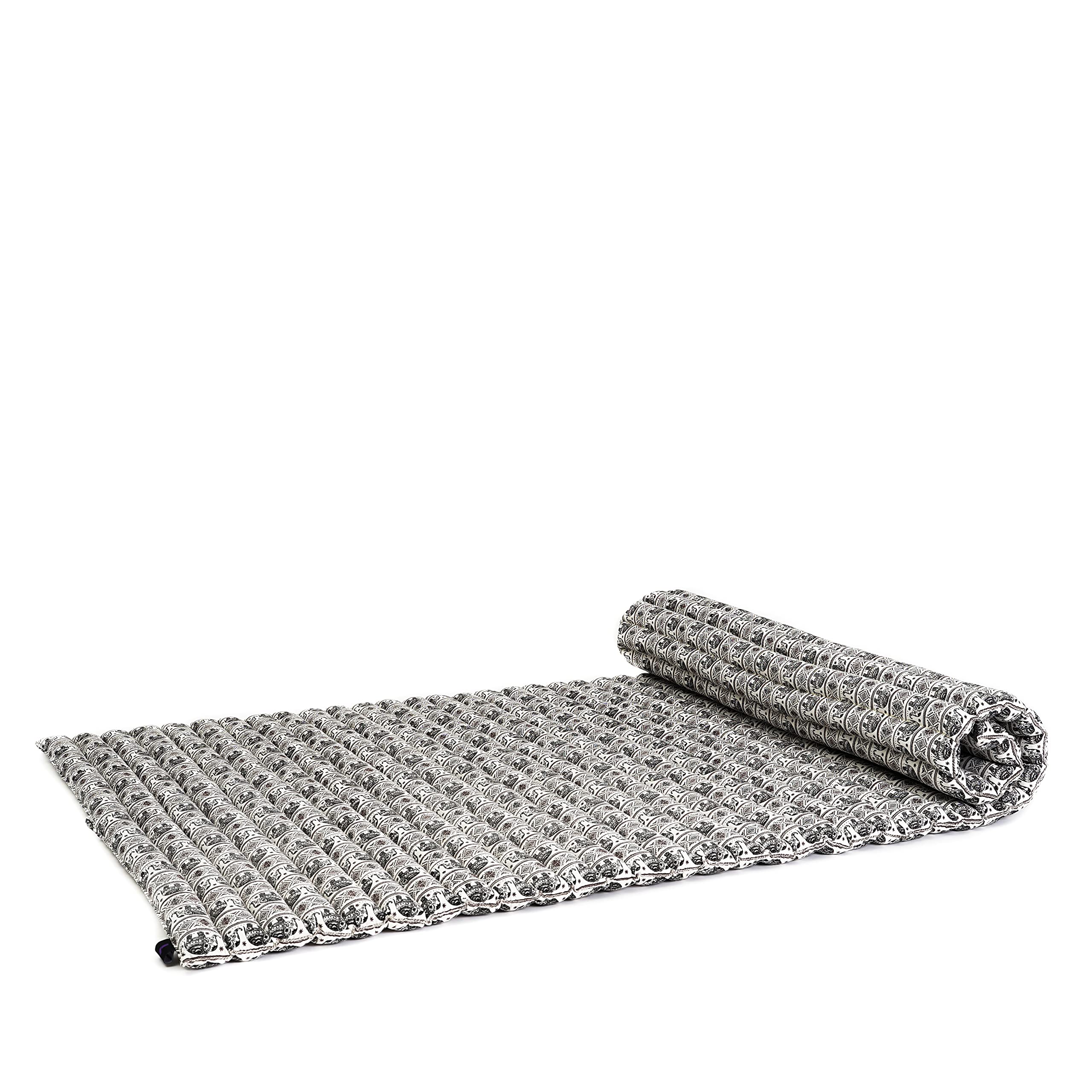Leewadee Wide Thai Roll Mat 75 x 39 inches Kapok Firm