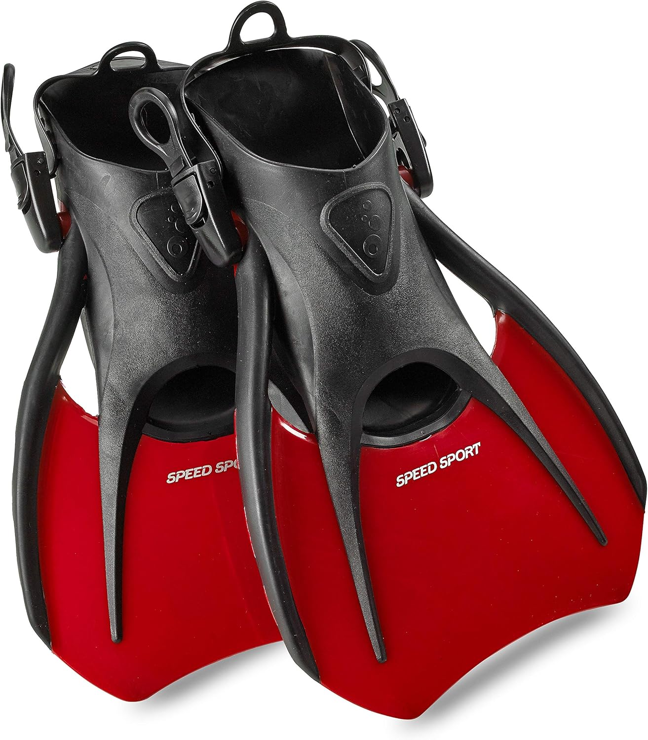 Phantom Aquatics Snorkel Fins, Swim Fins Travel Size Short Adjustable for Snorkeling Diving Adult Men Women Kids Open Heel Swimming Flippers + Net Carry Bag… : Sports & Outdoors