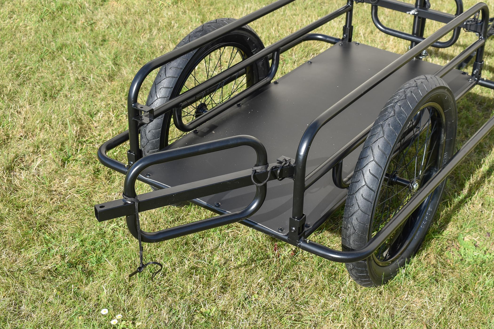 Remorque Pliable pour Vélo Attelage sur Tige de Selle