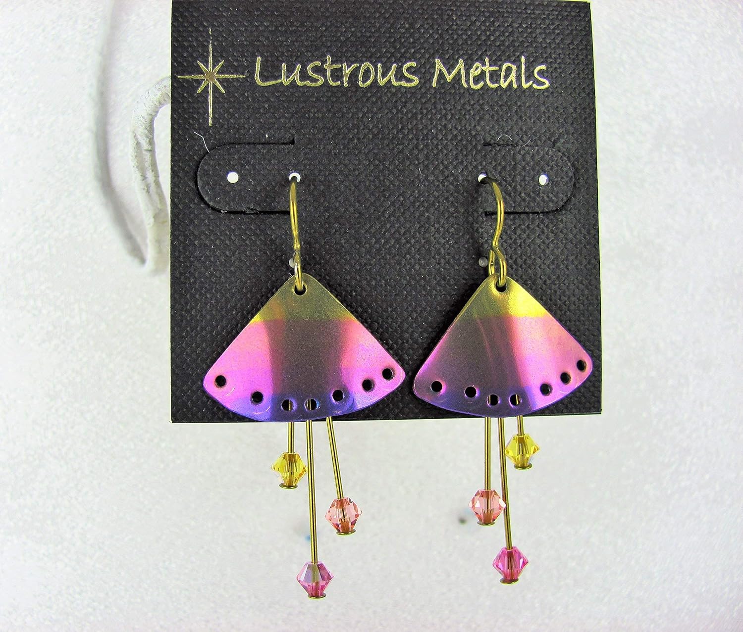Niobium earrings Lustrous Metals Jewelry 100