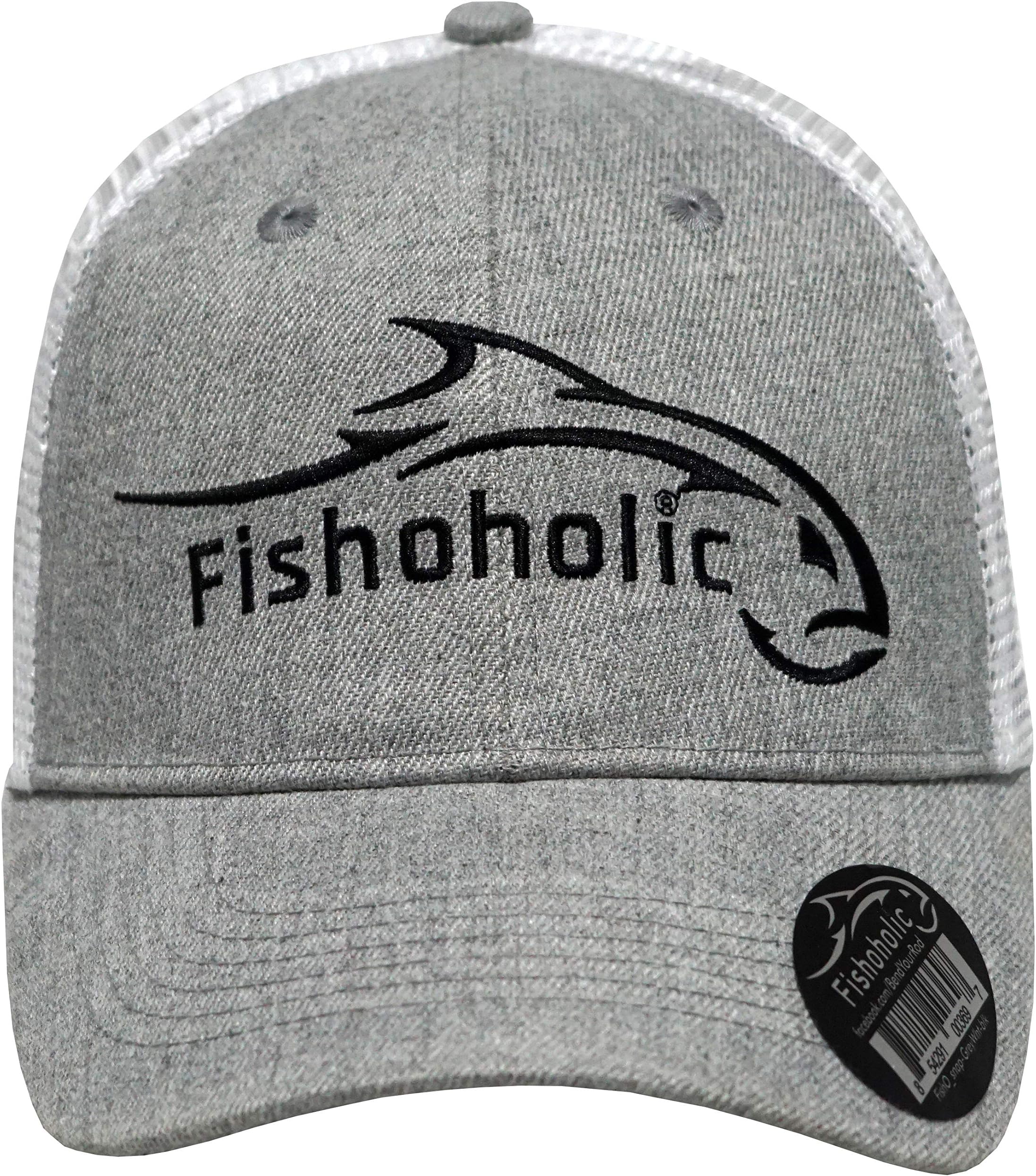 Snapback Baseball Fishing Hat - Mesh Trucker Fishing Gift for Dad Father