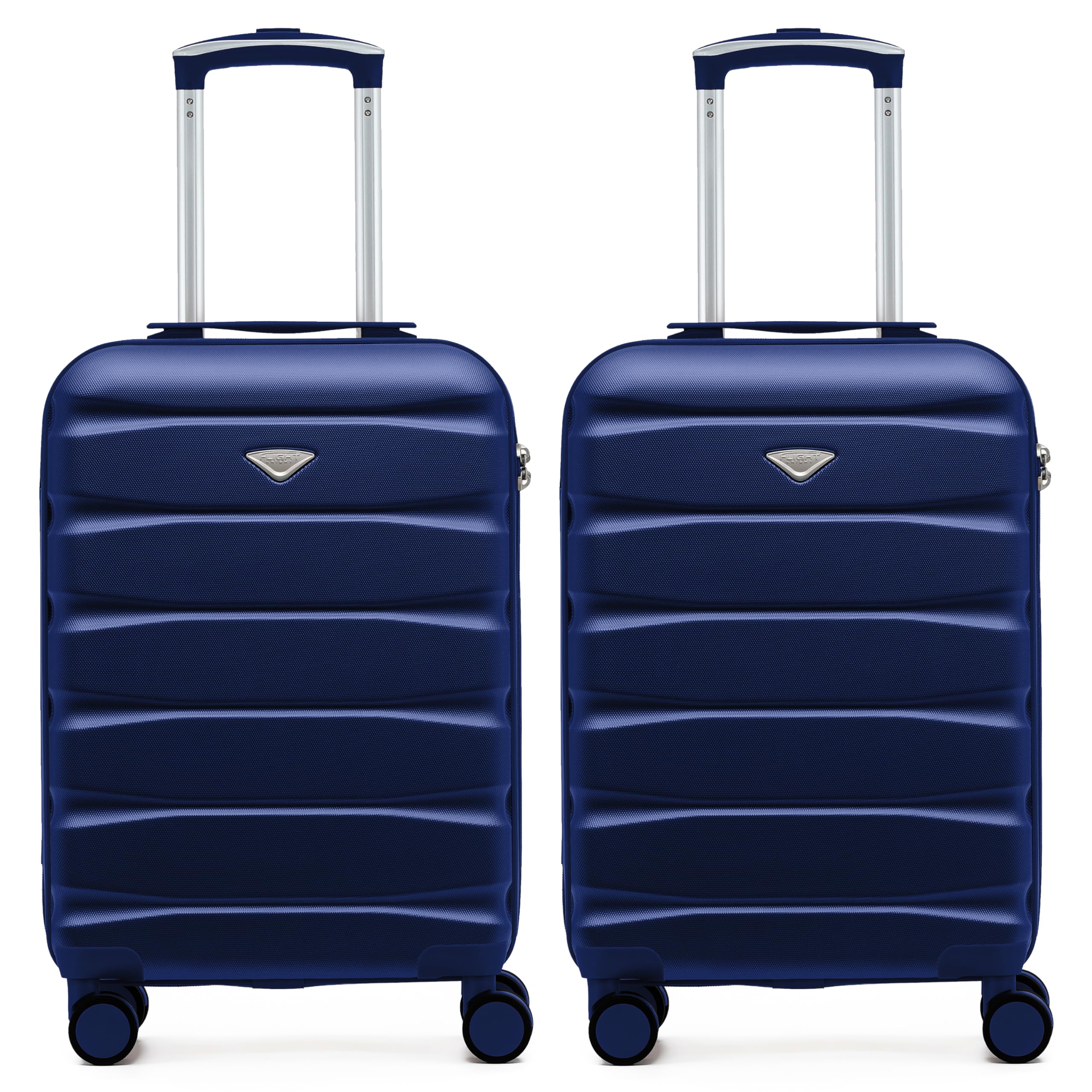 Flight Knight Underseat Cabin Suitcase 45x36x20cm | Free Hand Luggage for EasyJet & Wizz Air | Lightweight ABS Hard Shell with 8 Silent-Glide Spinner Wheels | Max Space Travel Bag — view 104