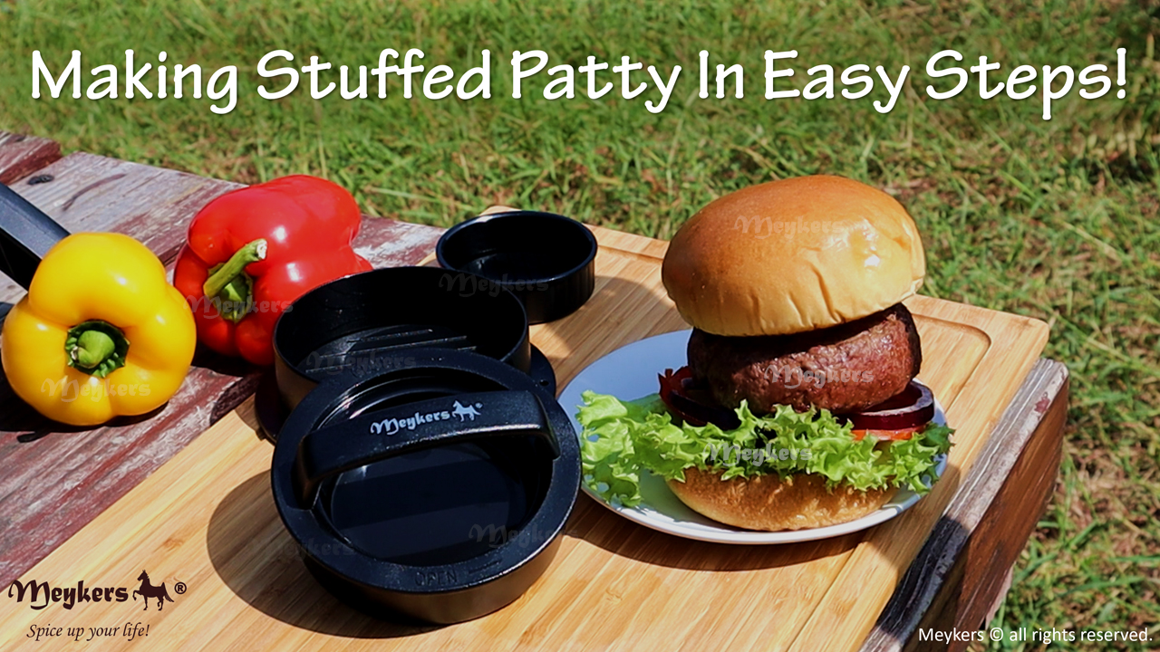 Burger Mold Hamburger Press Patty Maker Different Size Patty Molds, Works Best for Stuffed Burgers Press, Sliders, Regular Beef