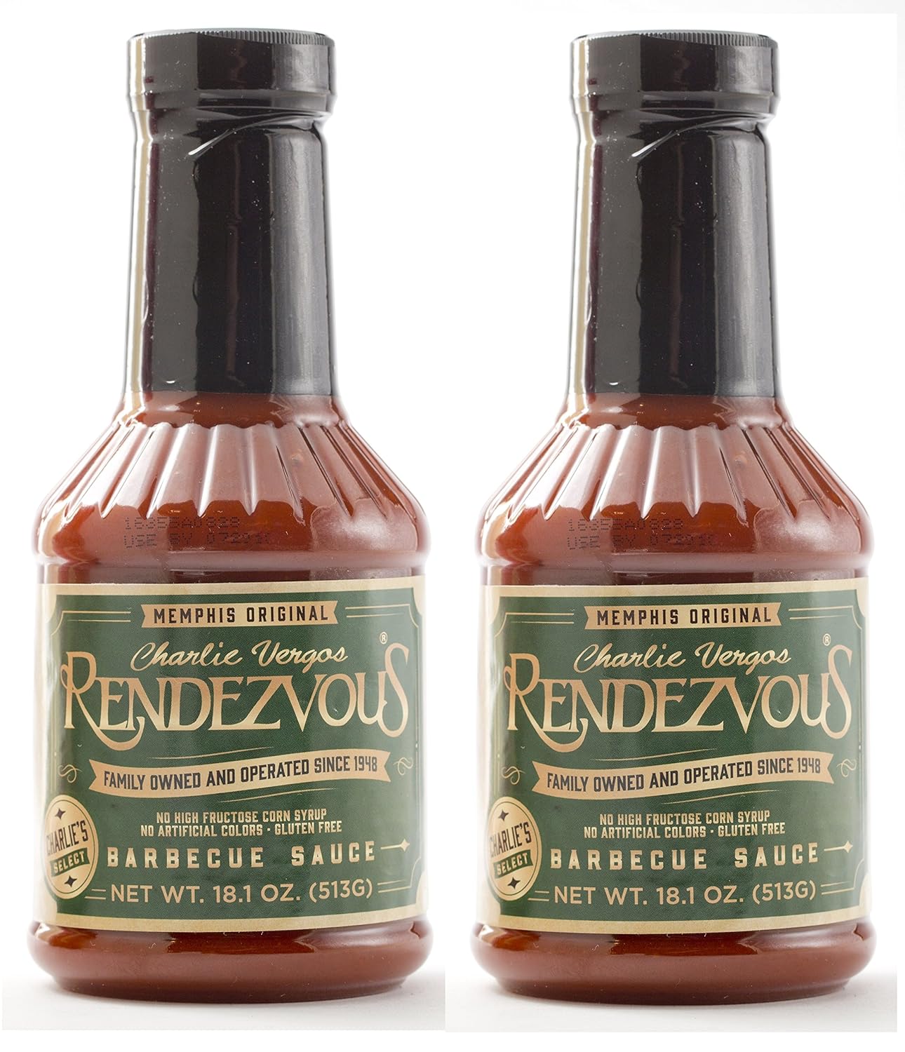 Charlie Vergos Rendezvous (Memphis) Charlie's Select Sauce - 18.1oz (2-Pack)