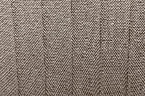 Miniatura 6 de BTEXPERT Juego de 2 sillas de bar tapizadas de alta calidad con respaldo alto de 25 pulgadas, tela beige acolchada con piel sintética negra