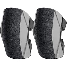 Garden Knee Pads for Men and Women, Lightweight Waterproof KneePads for Gardening, Anti Slip Leather Foam Padding Kneeling Pads for Flooring and Carpet Cleaning, House work, Gardening Maintain, Knee Protector,Gray
