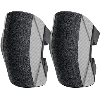 Garden Knee Pads for Men and Women, Lightweight Waterproof KneePads for Gardening, Anti Slip Leather Foam Padding Kneeling Pads for Flooring and Carpet Cleaning, House work, Gardening Maintain, Knee Protector,Gray