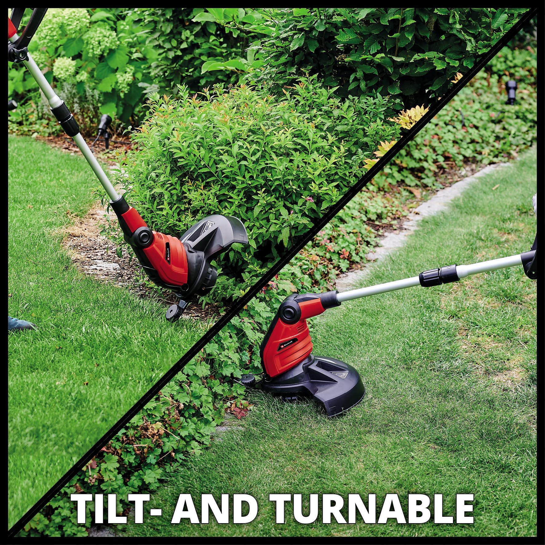 Einhell Gc-Et 4530 Podkaszarka do Trawy, Czerwony/Czarny, 30 cm