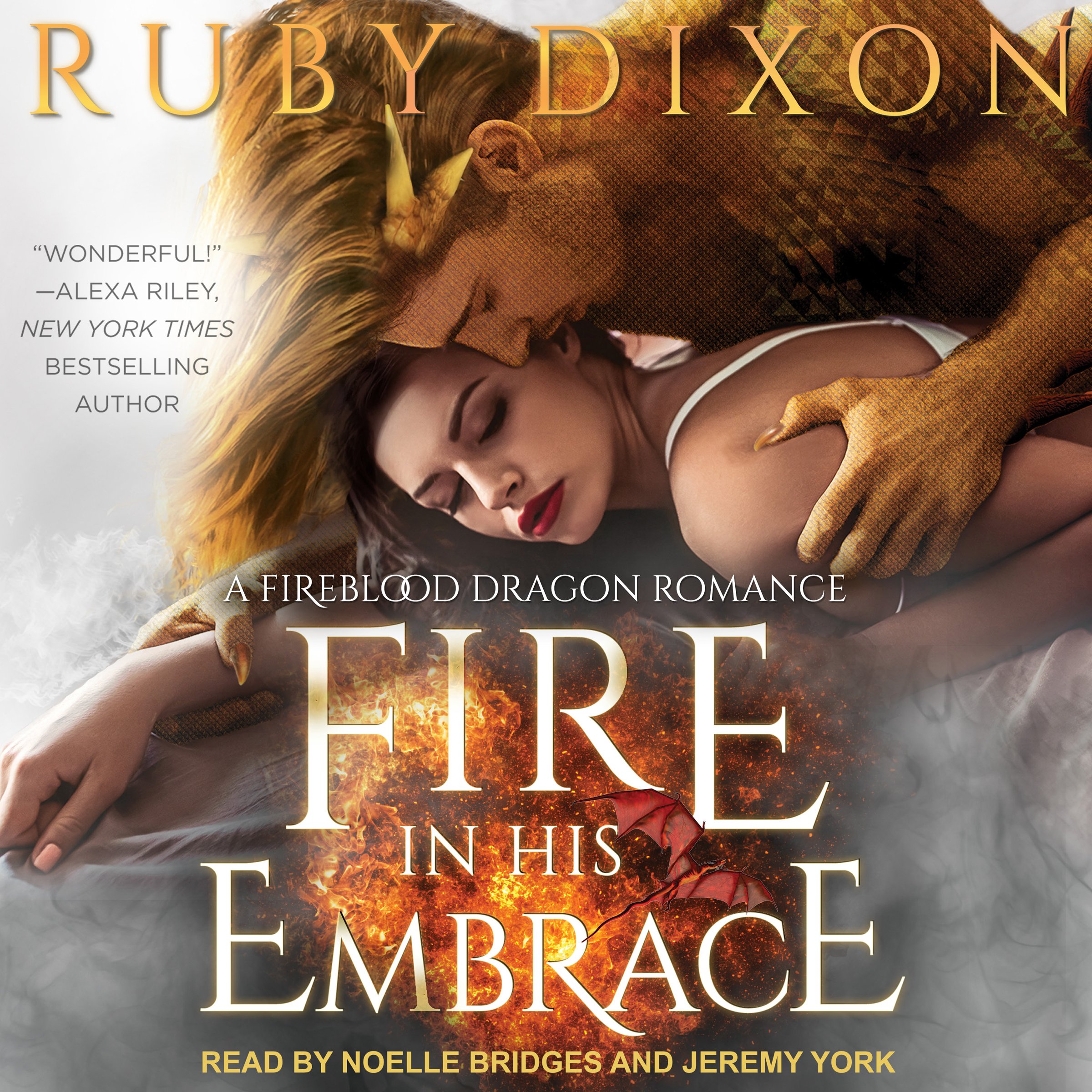 Cover art for Fire in His Embrace