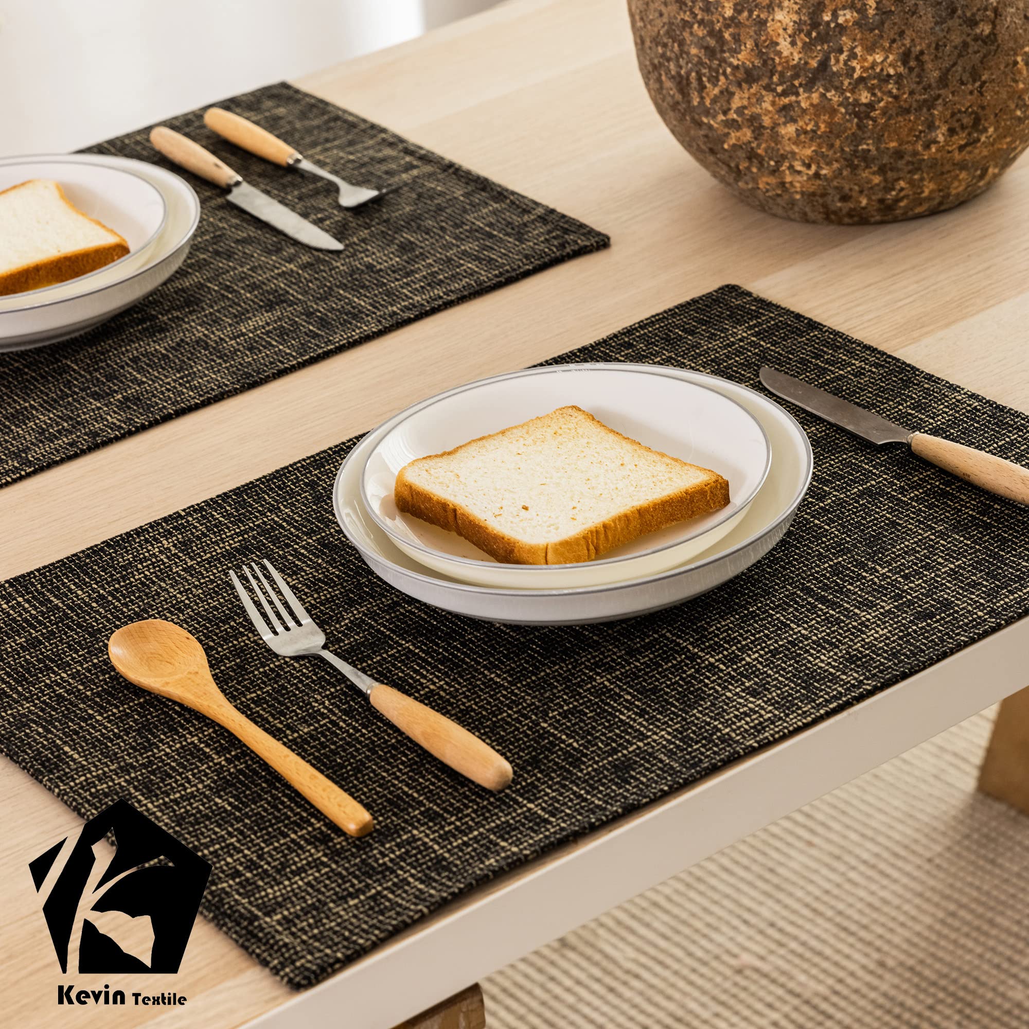 【PELLICULE】 mat leather taste jk Amazon.com: Placemats by Kevin Textile Set of 4 Heat Resistant