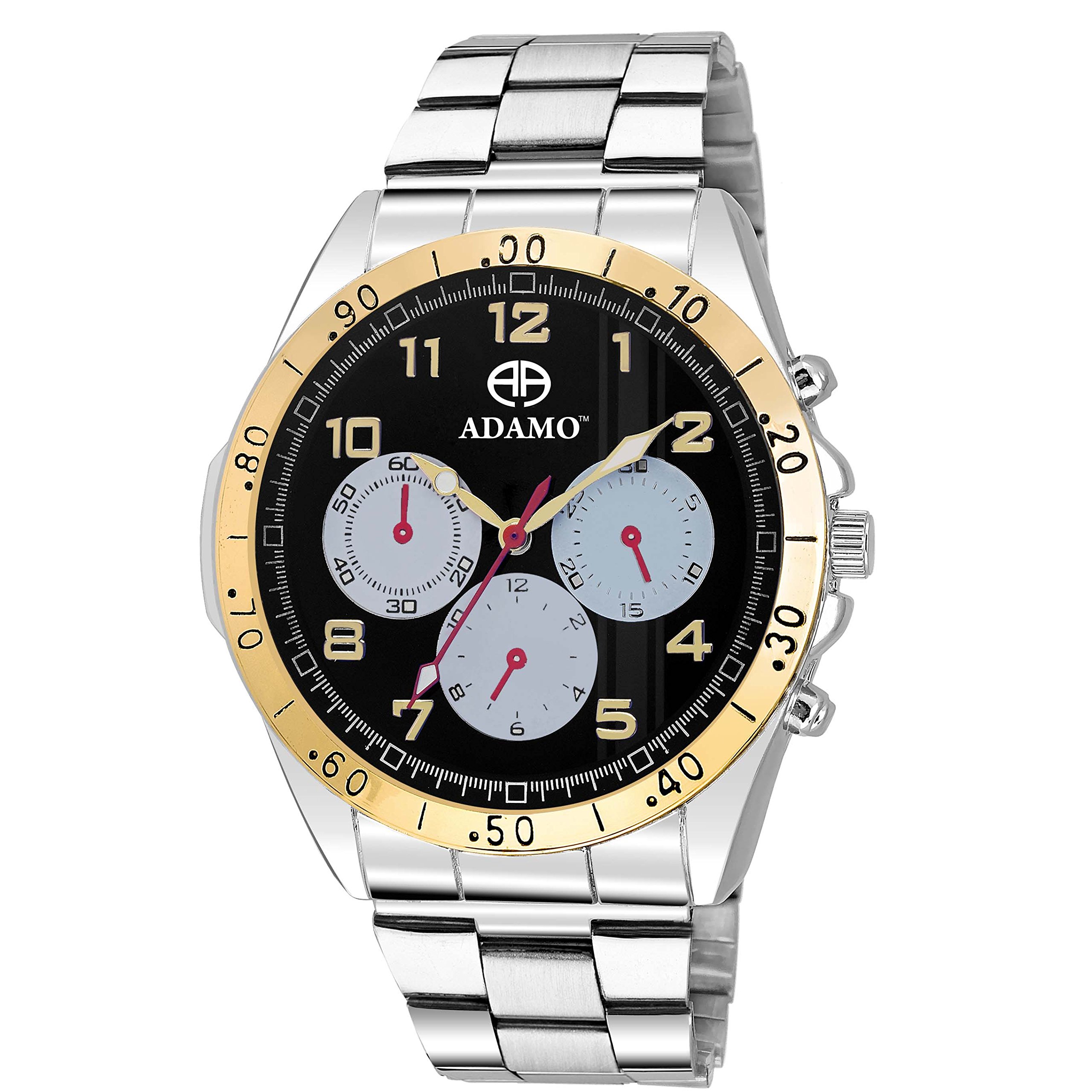 ADAMO Mens & Boys Designer Black Dial Analog Watch (A314BM02) (B01N63PJKF) Amazon Price History, Amazon Price Tracker