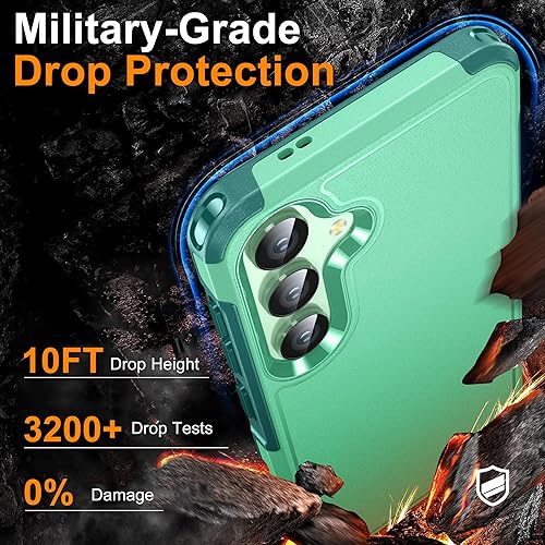 Vista 24 de Oterkin Funda para Samsung Galaxy S24 Plus, protección de grado militar de 10 pies, funda S24 Plus [a prueba de golpes] [resistente a las caídas]