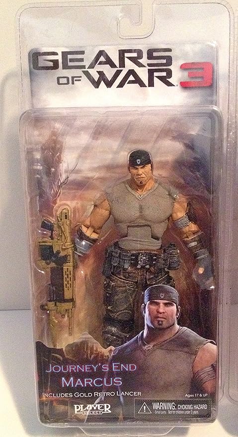 Gears of War: EDay Jura Revolucionar la Saga en su 20º Aniversario 7 91QFvDUzE L. AC SY879 Gears of War 3 Series 3 Action Figure Journeys End Marcus Fenix Gold Retro Lancer