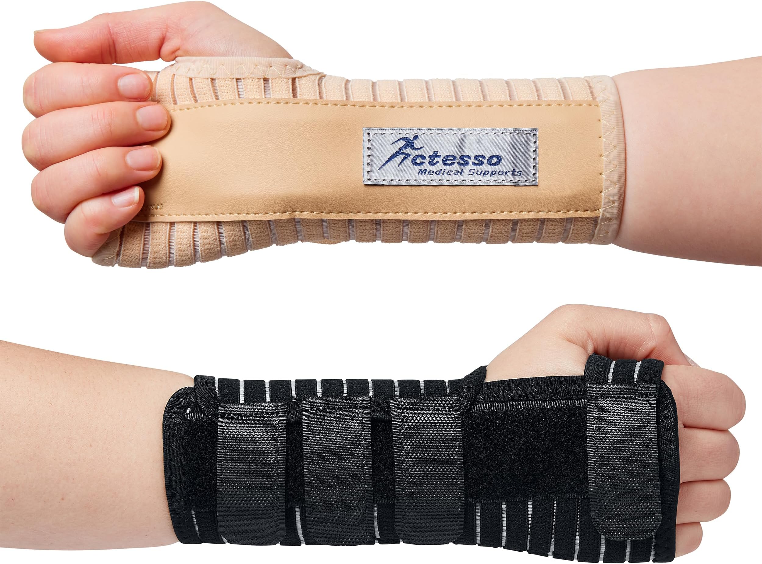 Actesso Breathable Wrist Splint - for Carpal Tunnel, Sprains and Tendonitis