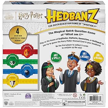 Amazon.com: Hedbanz, Harry Potter Wizarding World 2022