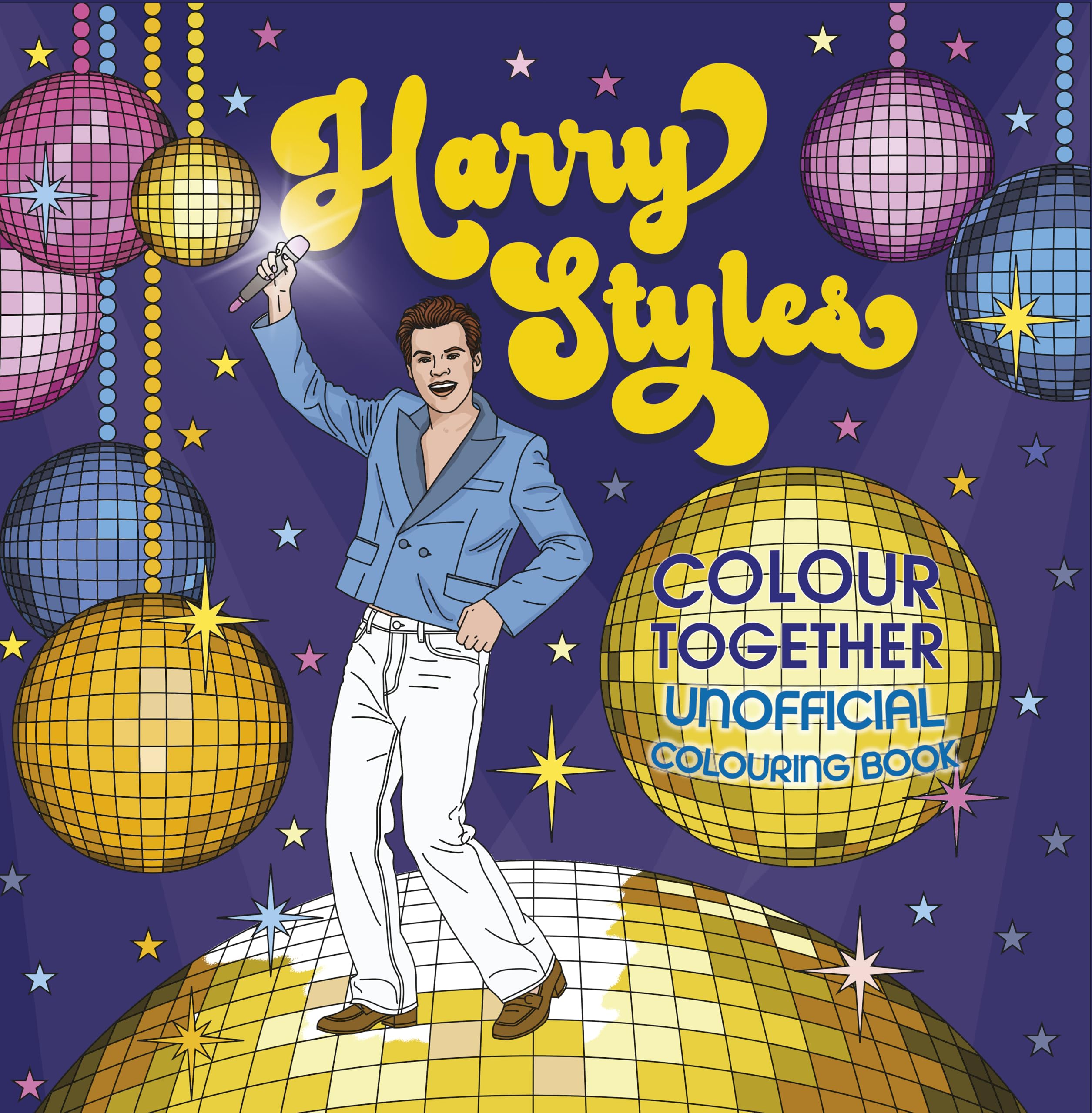 Harry Styles Colouring Book : Colour Together: Unofficial and Unauthorised