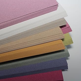 A1 Recycled Sugar Paper Pastel Colours 125 Large Sheets in 10 Assorted Colours, Great for Kids Arts & Crafts, Drawing, Painting & Scrap Booking. 84 x 60cm Sheet Size