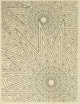 Hero Arts S6254 Star Patterns Background Rubber Stamp