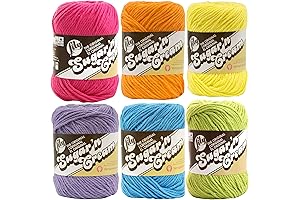 Lily Sugar'n Cream Cotton Yarn for Crocheting Dishcloths