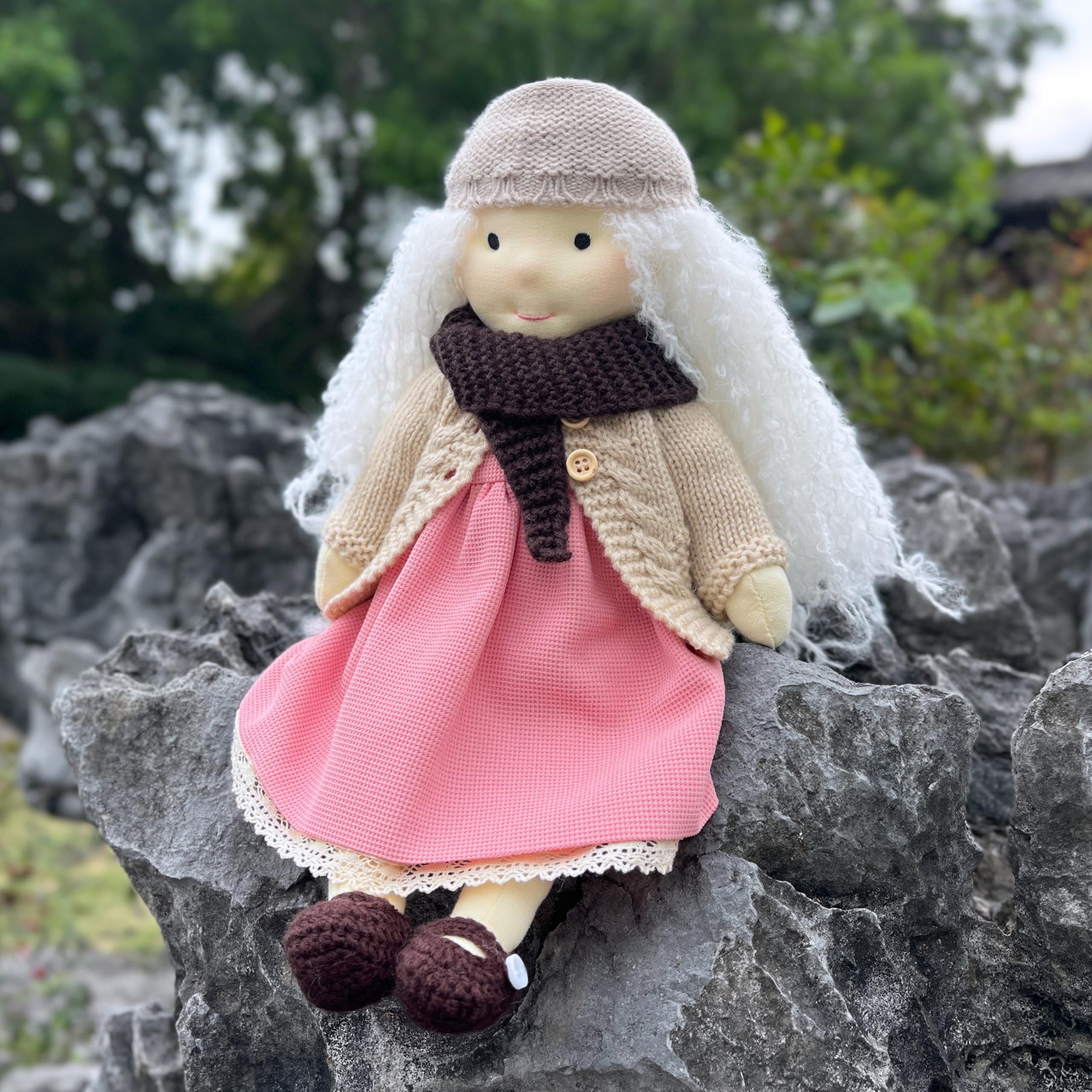 Amazon.co.jp: BlissfulPixie ウォルドルフ人形 Waldorf Doll 手作り