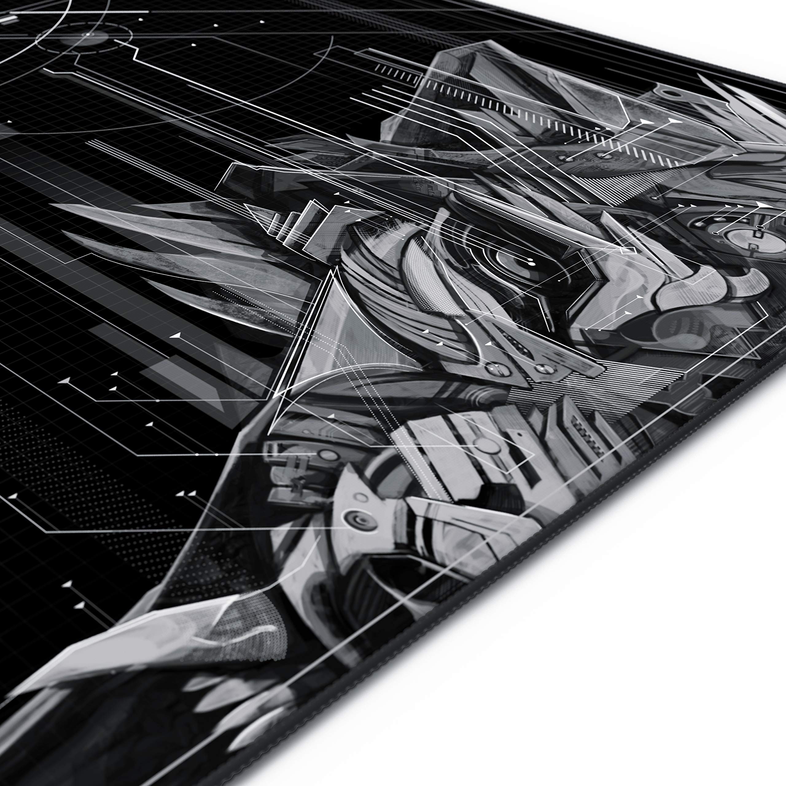 TITANWOLF - Alfombrilla de Ratón de Gran Tamaño 1200x600mm - Mouse Pad Gaming XXXL – para Precisión y Velocidad en Juegos - Antideslizante - Superficie de Tejido - para Ratón y Teclado