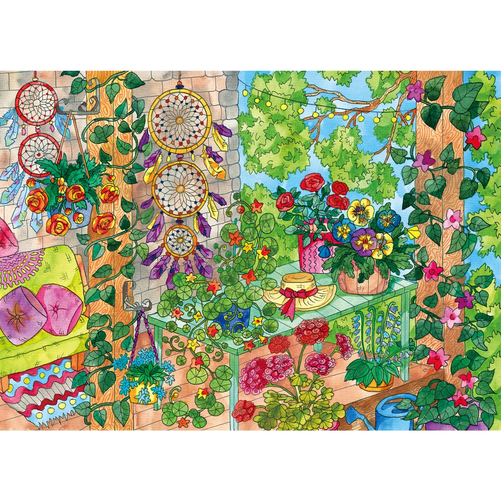 Puzzles 1000 Pieces for Adults jigsaw puzzles for adults 1000 Piece Puzzle Challenging Game for The Whole for Women, Gifts for Men, jigsaw puzzle Theme:Sunny Bloom โ image 1