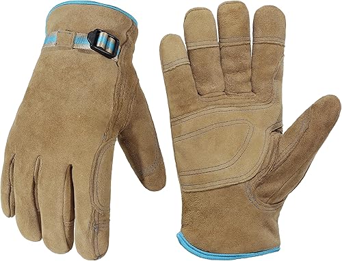 Guantes de trabajo con aislamiento impermeable, guantes térmicos de invierno para hombres y mujeres, compatible con pantalla táctil, guantes de