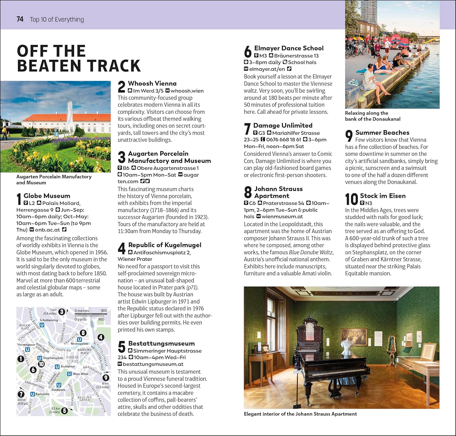 DK Top 10 Vienna: Top 10 lists for your perfect trip, plus an all-weather folded map (Pocket Travel Guide) - Image 12