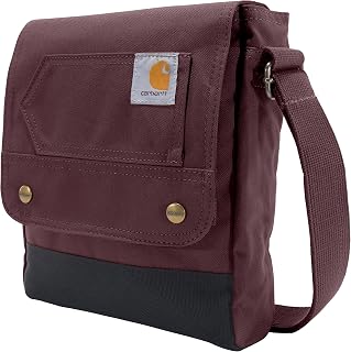 Carhartt 斜挎包 可调节耐用的斜挎包 带翻盖和按扣