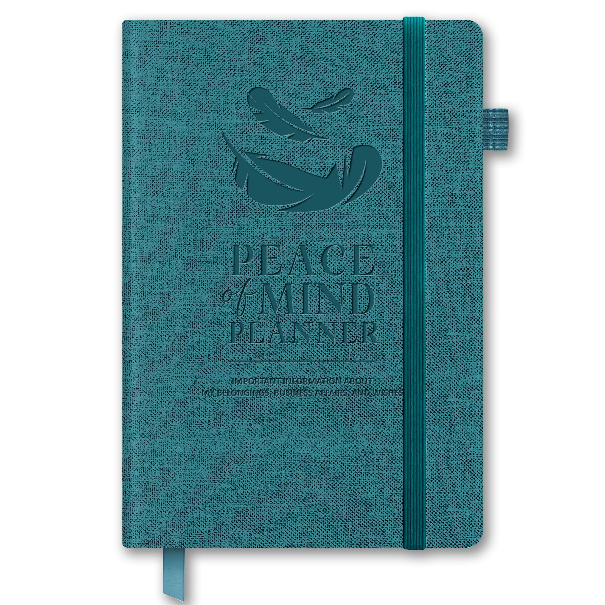 BIROYAL End of Life Planner UK A5-160 Pages 19 Sections Final Arrangements Organizer Notebook - Beneficiary, Funeral Planning, Final Wishes & Will Preparation - Death Planner Book — image 1