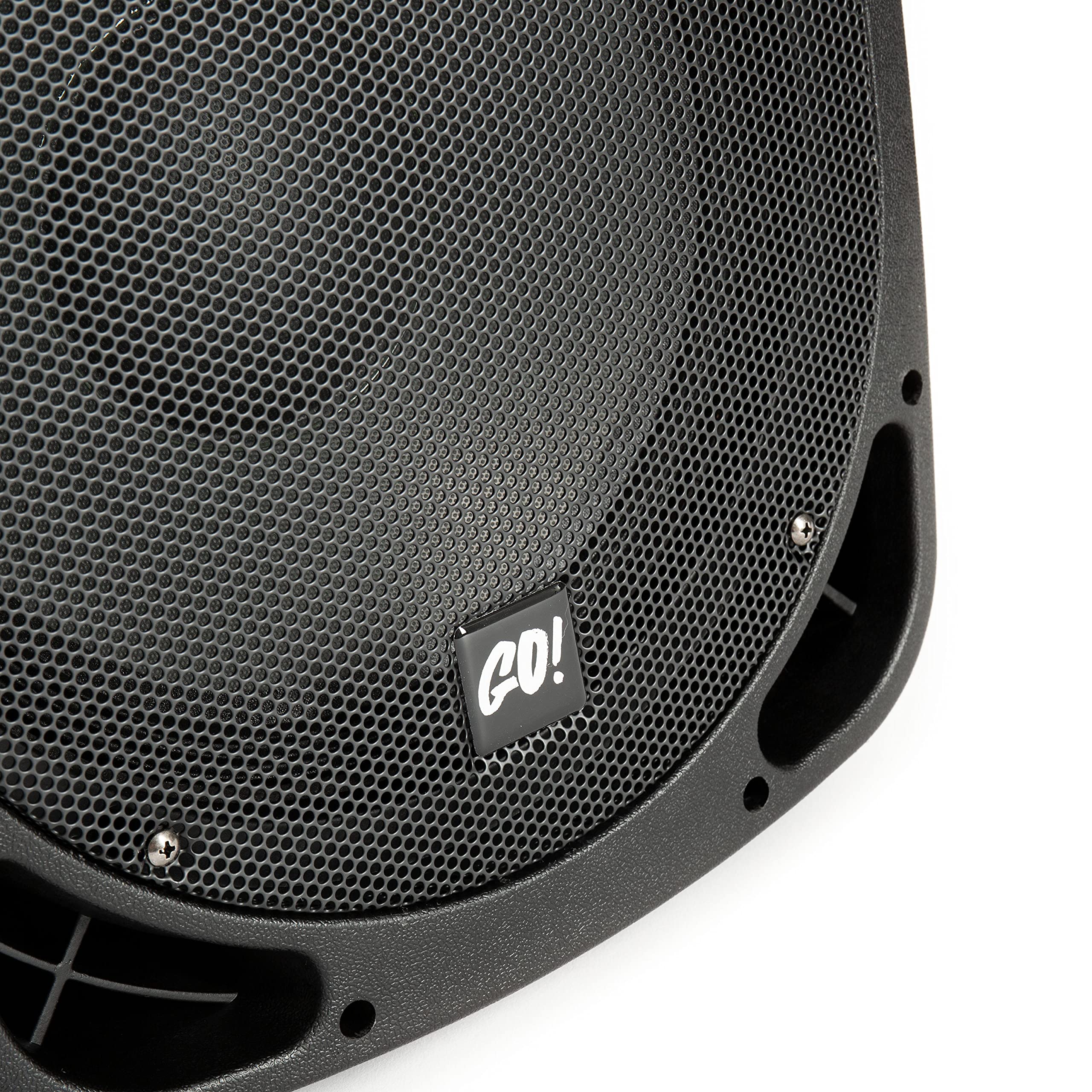 MUSIC STORE GO! 12A MKII Aktiver 2-Wege 12 Zoll Lautsprecher - 600W Peak Leistung, Integrierter Media Player, Bluetooth, USB & SD-Karten Slots, 3-Kanal Mixer, 2 XLR/Klinke Mikrofoneingänge, Stereo