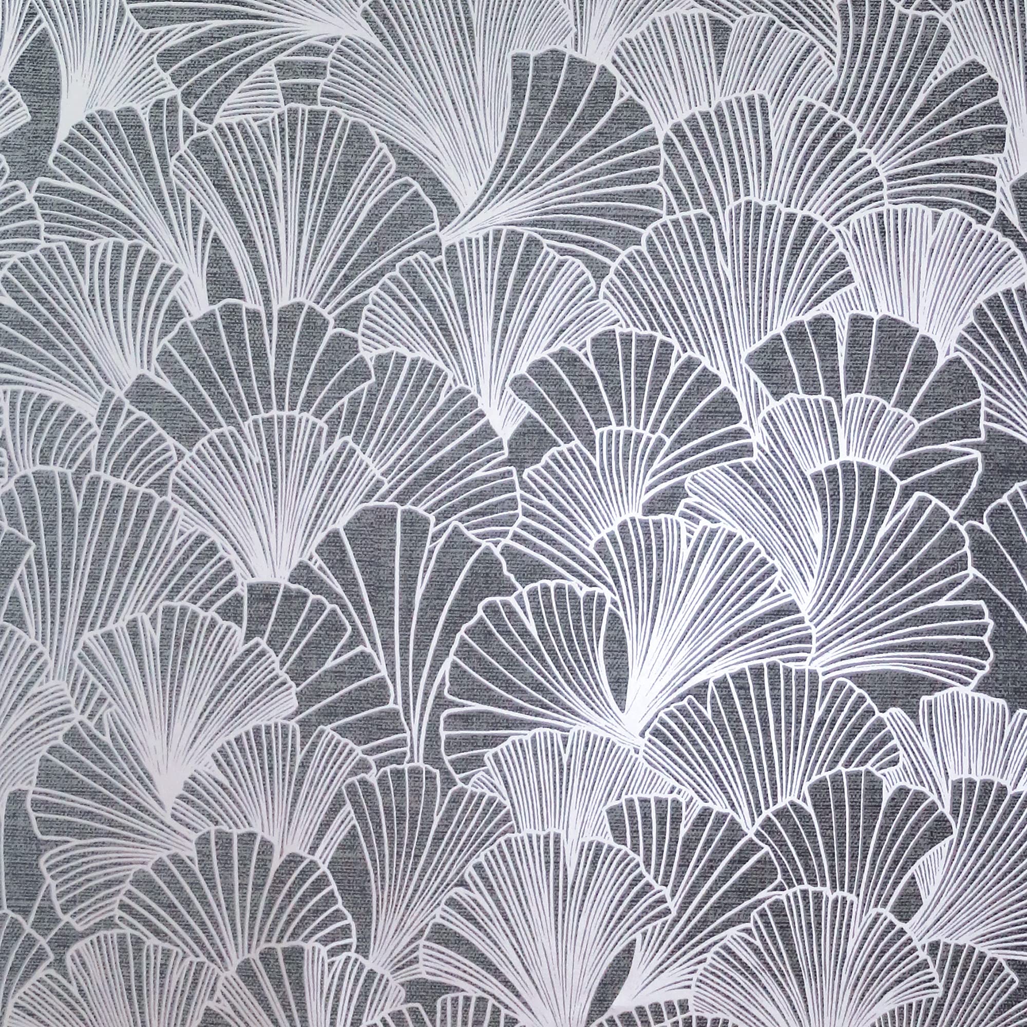 Arthouse Ginkgo Grey/Silver Sw12