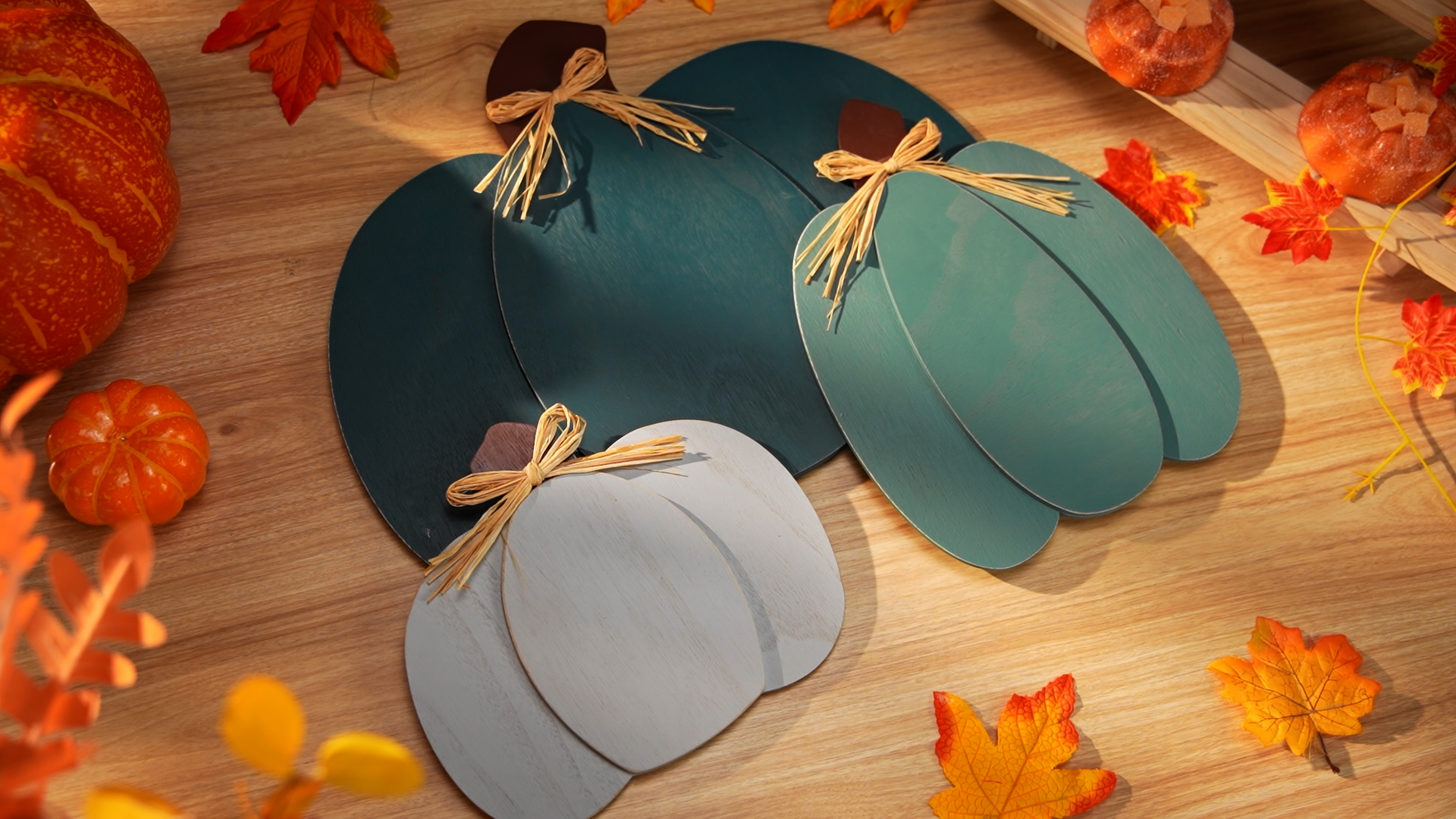 Amazon.com : Thyle 3 Pcs Thanksgiving Outdoor Pumpkin Porch