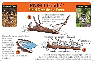 PAK-IT GUIDE TO FIELD DRESSING A DEER