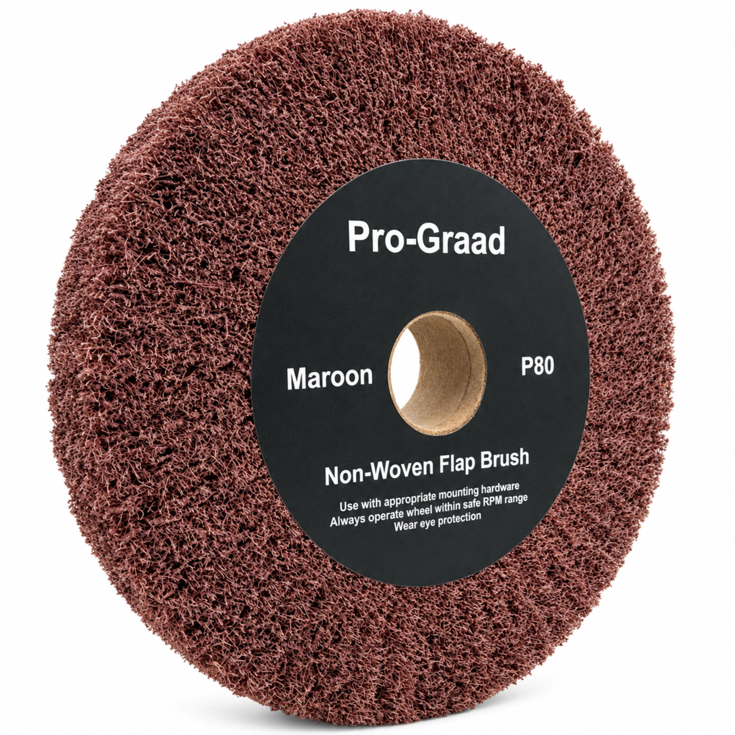 Red Bench Grinder Flap Brush - 320 Grit -27 Red Bench Grinder Flap Brush - 320 Grit -27