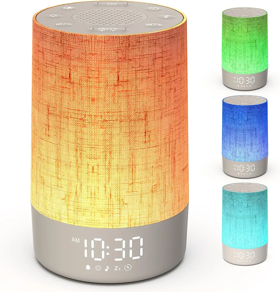 Routine matinale aesthetic 2026 : 50 produits pour transformer ton reveil Réveil Lumineux Simulateur d'Aube, Lampe de Reveil avec 30 Sons pour Dormir, LED Lampe de