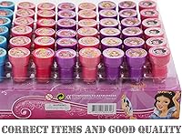 Vista 2 de Princess Disney - 10 sellos autoentintados surtidos para fiestas