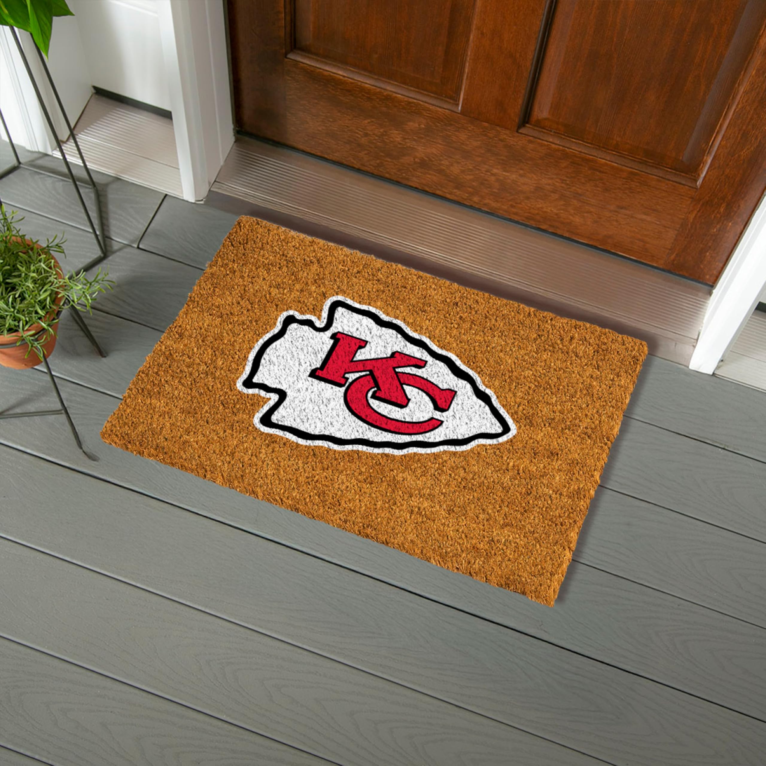 【rug】美品 KANSAS STATE NFL アメフト ラグ　マット rug】美品 KANSAS STATE NFL アメフト ラグ マット