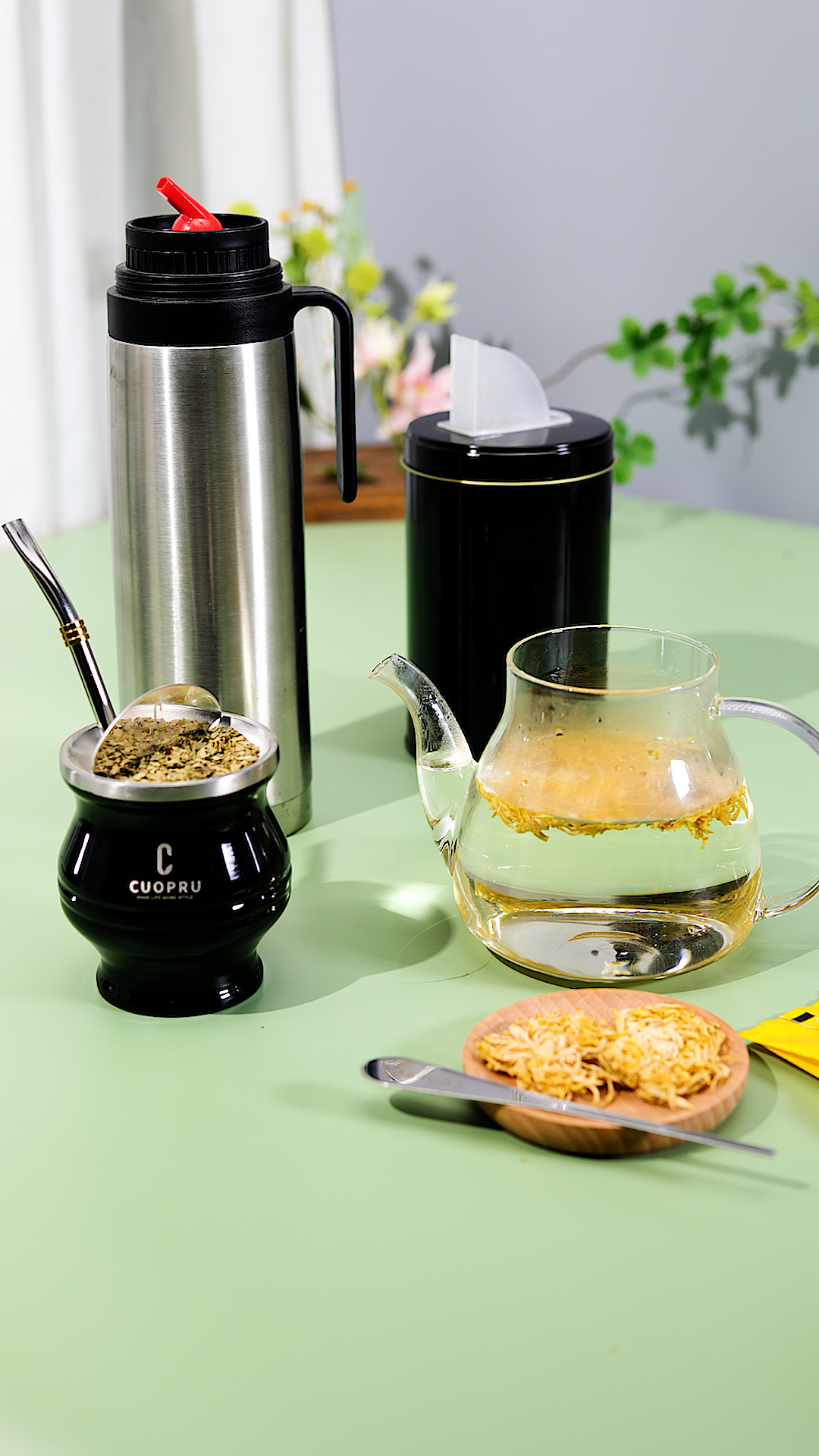 Yerba Mate El Fuego Thermos Set voor Twee 1kg | Categorieën  Yerba