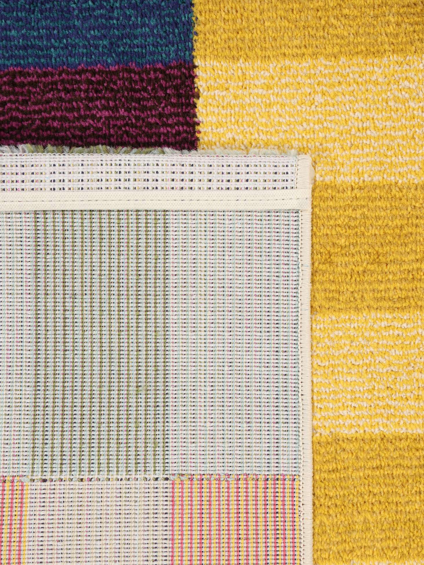 RugVista Flor, Teppich, Moderne Teppiche, 140 x 200 cm, Rechteckig, Niedriger Stapel, Wohnzimmer, Schlafzimmer, Küche, Nur chemische Reinigung, Oeko_tex_100, Mehrfarbig