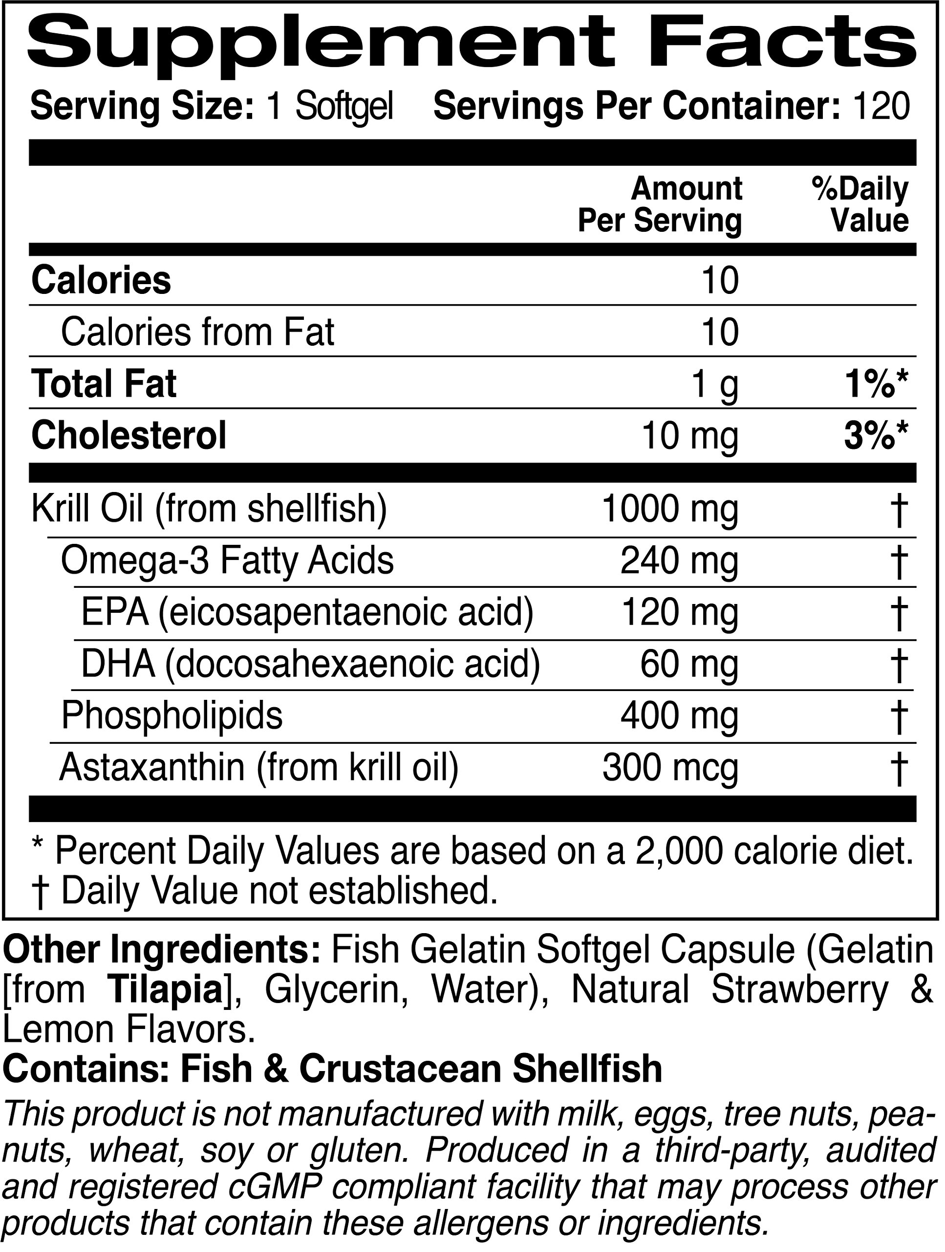 Antarctic Krill Oil, 500 mg O...B0753WN8WR