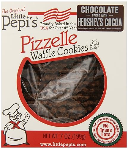 Little Pepis Pizzelles Chocolate 7 onzas
