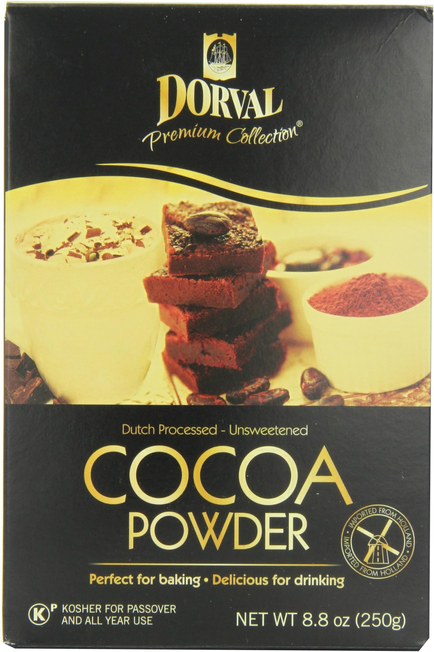 Dorval Premium Collection Cocoa, 8.8 Ounce