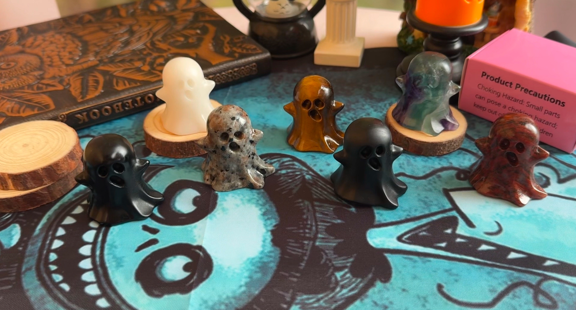 Estatua de Fantasma de Cristal Blanco miniatura 7