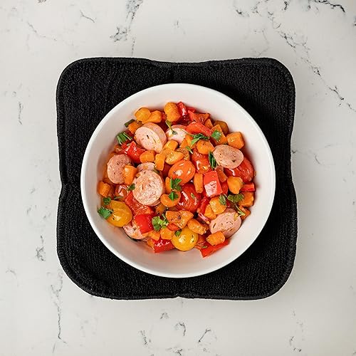 Miniatura 2 de Juego de 4 cuencos para microondas Cozy Huggers, duraderos y fiables, para tazones calientes y fríos, platos y platos para microondas - Tazón