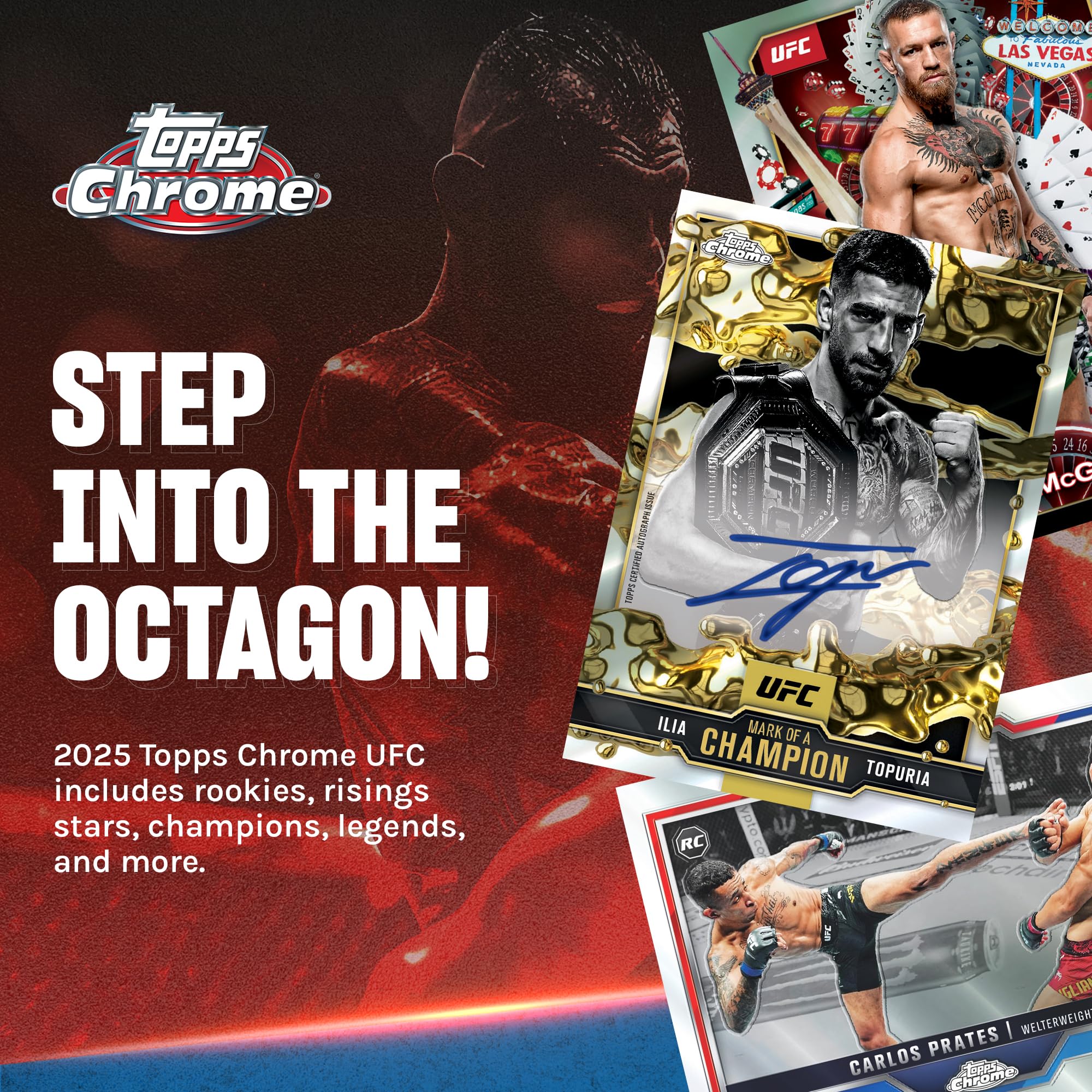 2025 Topps Chrome UFC - Factory Sealed - Mega Box : Amazon.ca