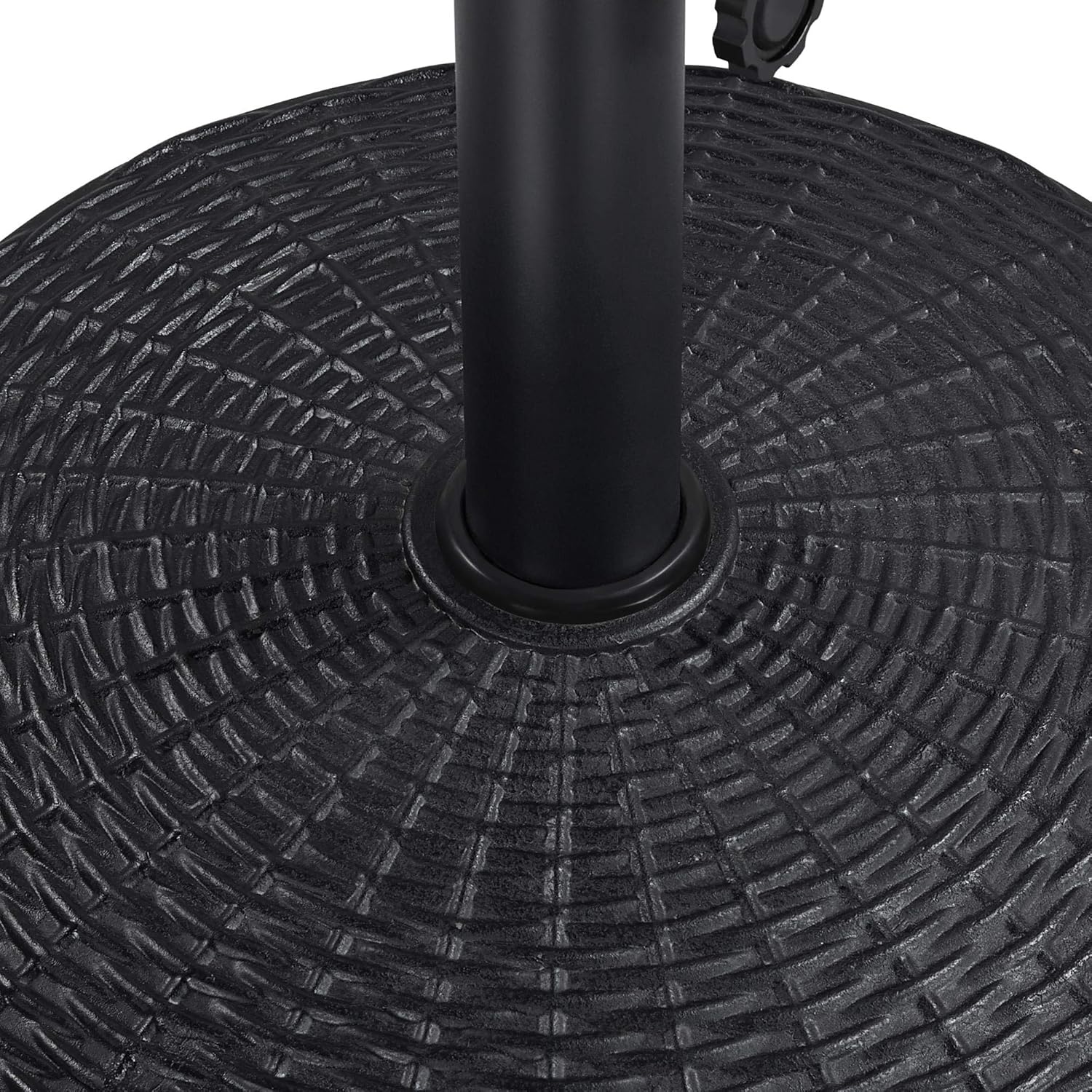 Topeakmart Umbrella Base 22 lbs Heavy Duty Outdoor Patio Umbrella Stand for Deck, Garden - Black : Patio, Lawn & Garden