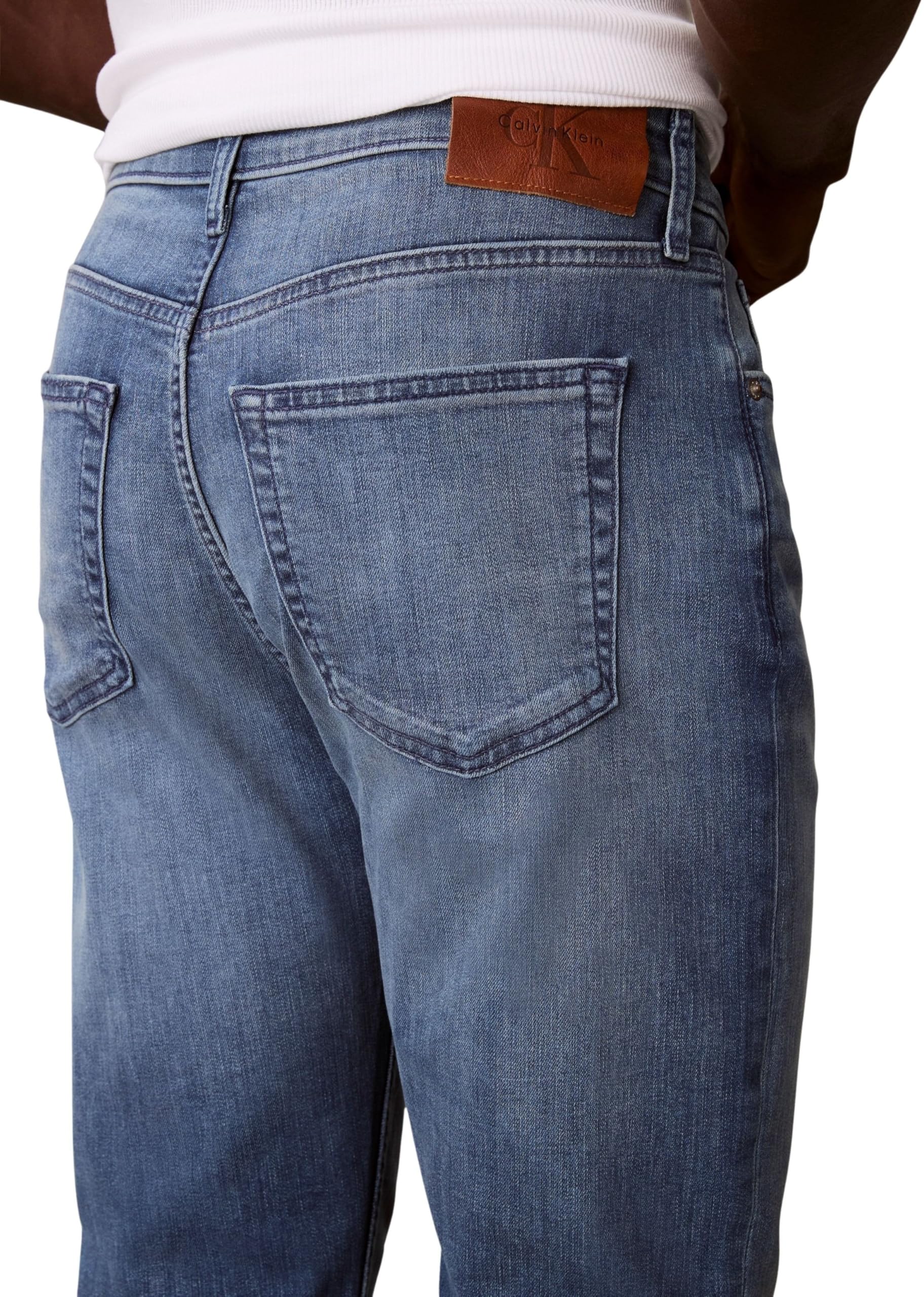 Calvin Klein - Slim Taper Embers Jean Lv04re781g, Jeans Unisex - Adulto
