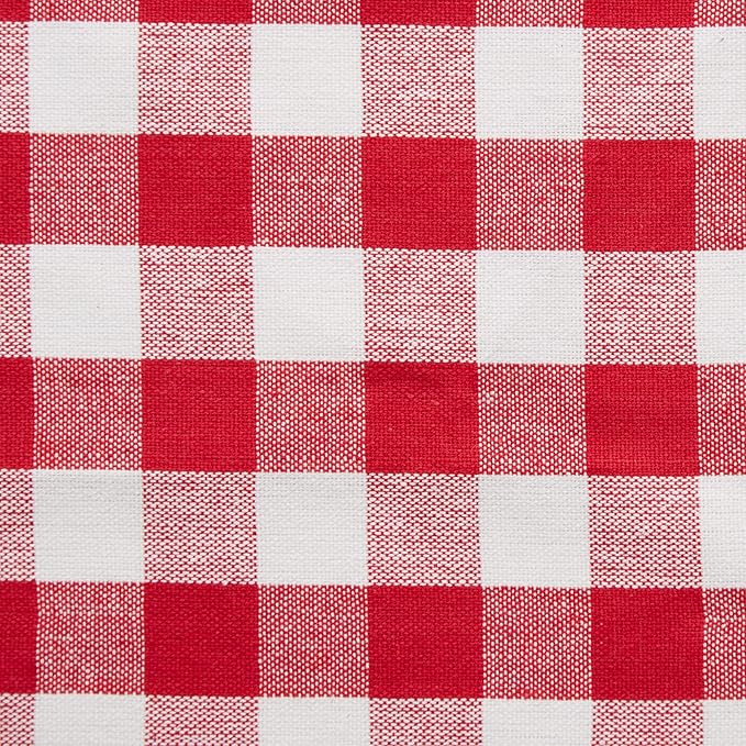 DII Servilletas de Tela 100% Algodón 20x20 Rojo Juego de 6 miniatura 5