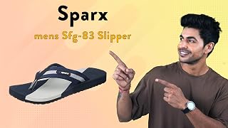 Sparx Men's SF0014G Navy Grey Flip-Flop